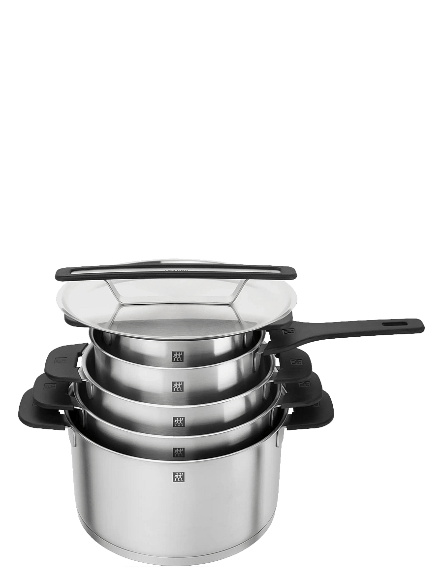 Zwilling - Pot set, More, 5-pieces - stieltopf-sets - silver - 2