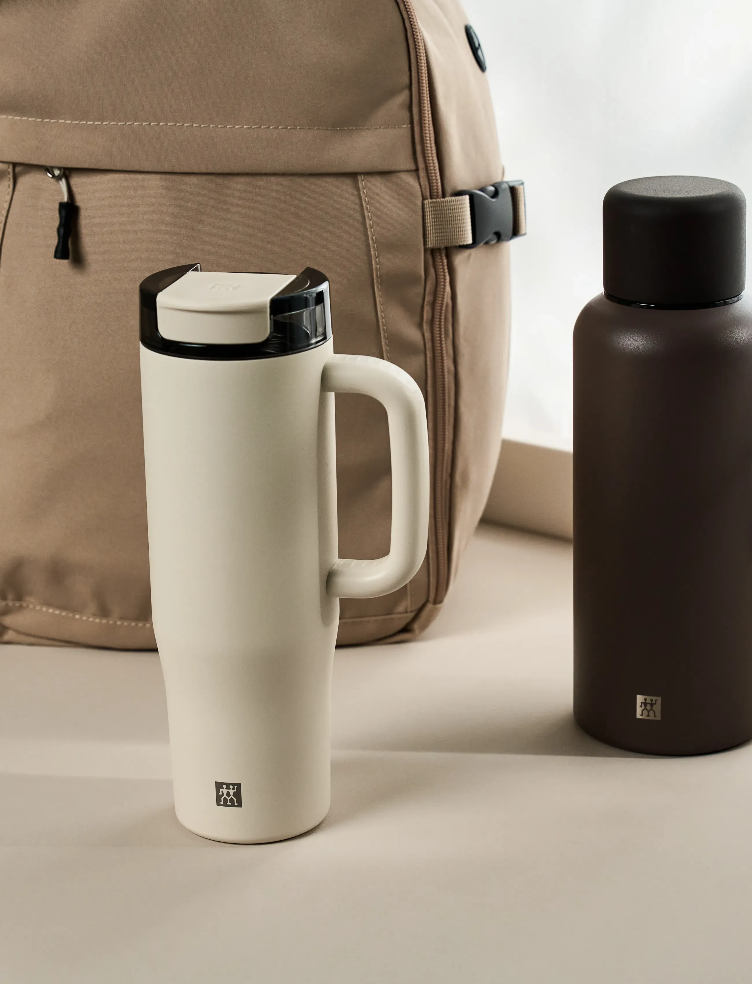 Zwilling - Thermo Straw Tumbler, 900 ml, cream - termokopper - cream - 5