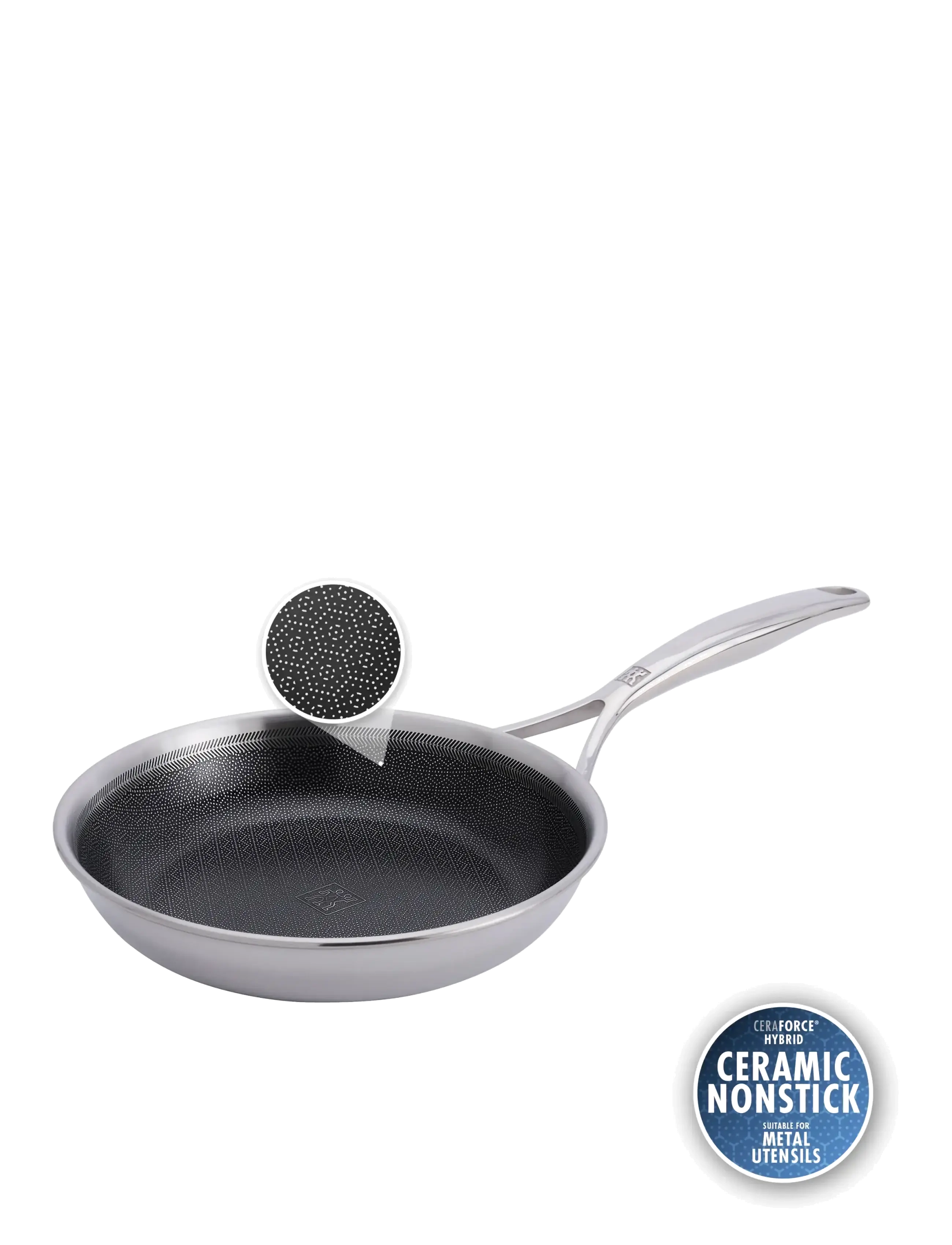 Zwilling - Fry pan, Peak, 20 cm - stegepander - silver - 5