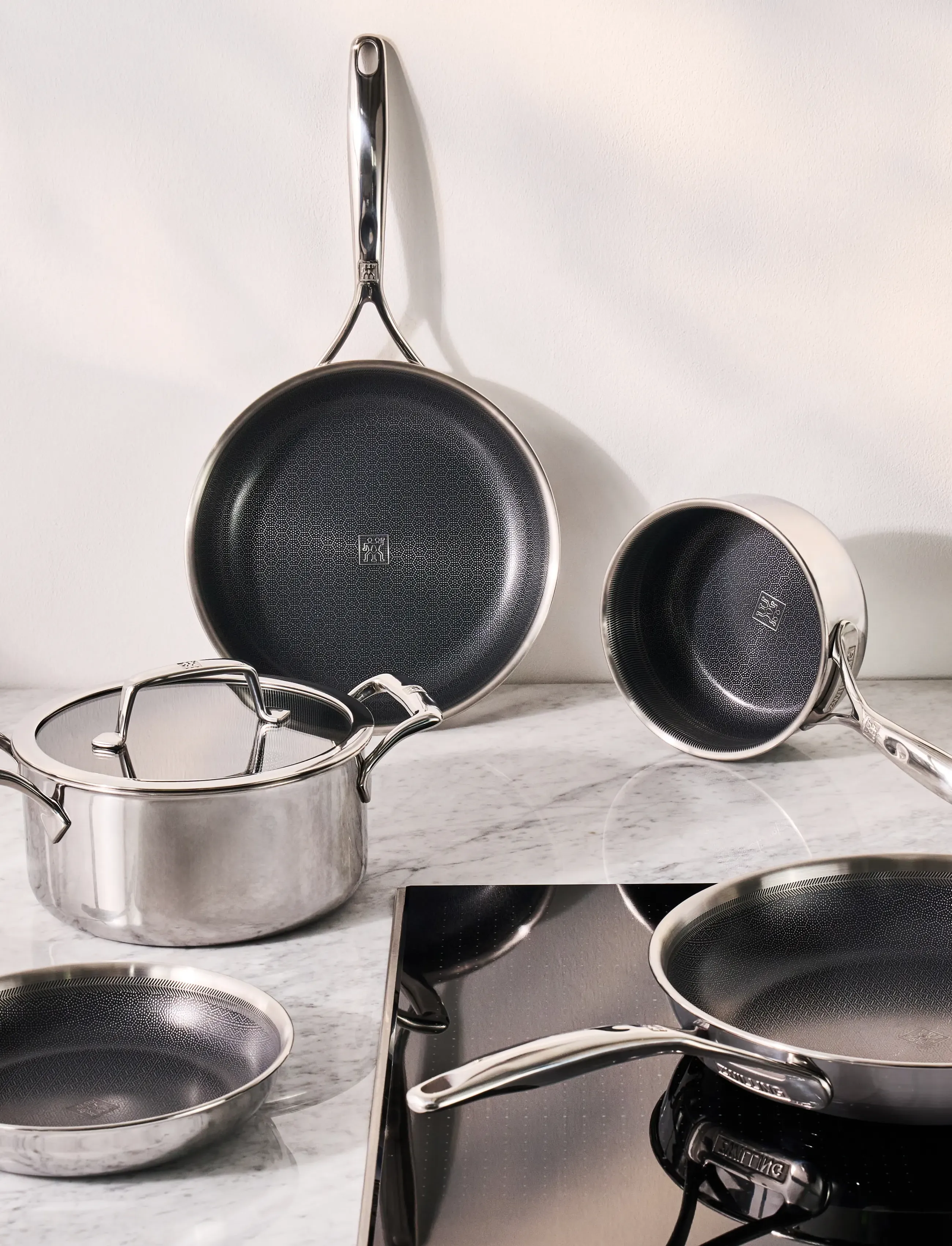 Zwilling - Fry pan, Peak, 30 cm - stegepander - silver - 5
