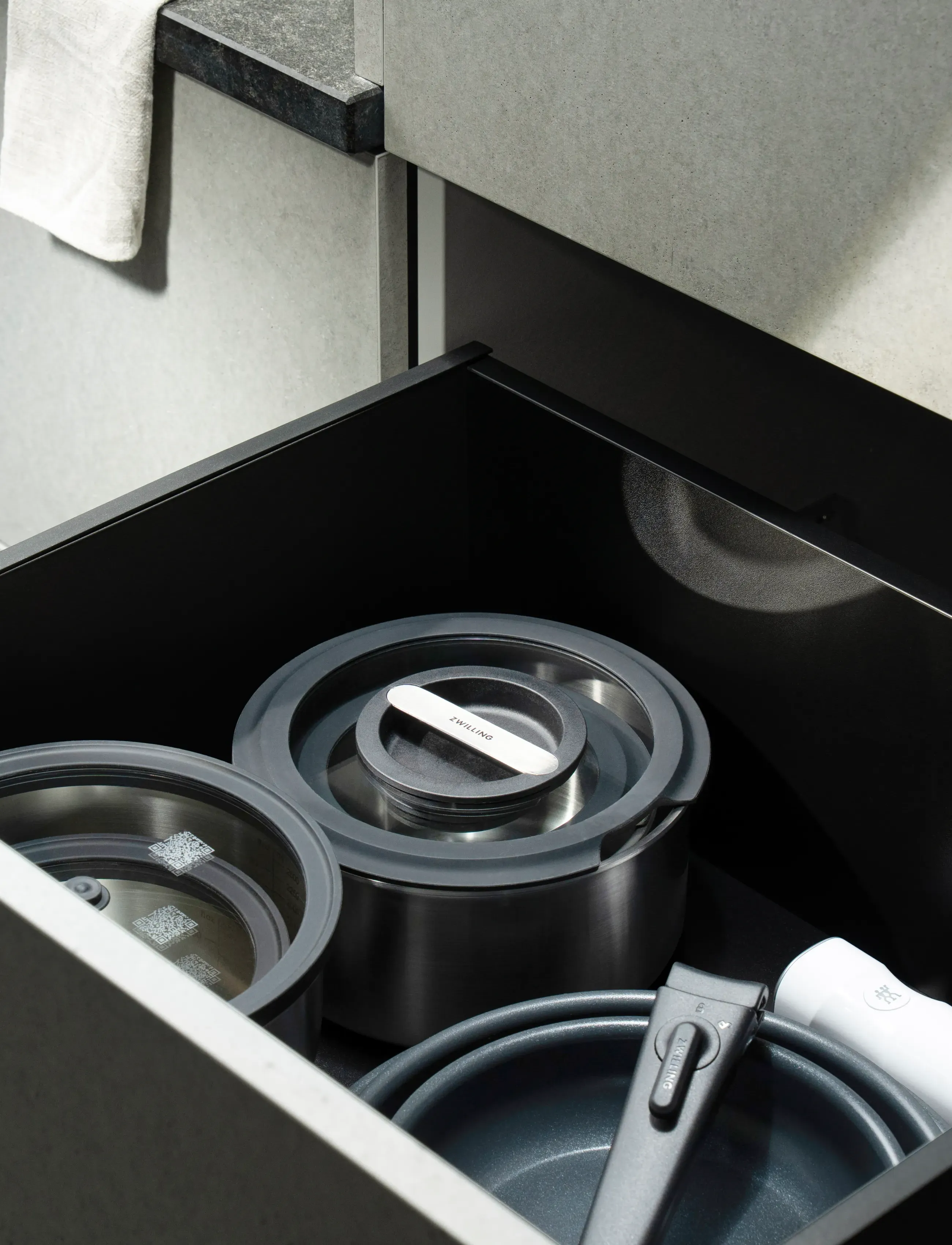 Zwilling - Fresh & Save Unlock, Vacuum lid S/M - mad opbevaring - clear - 0
