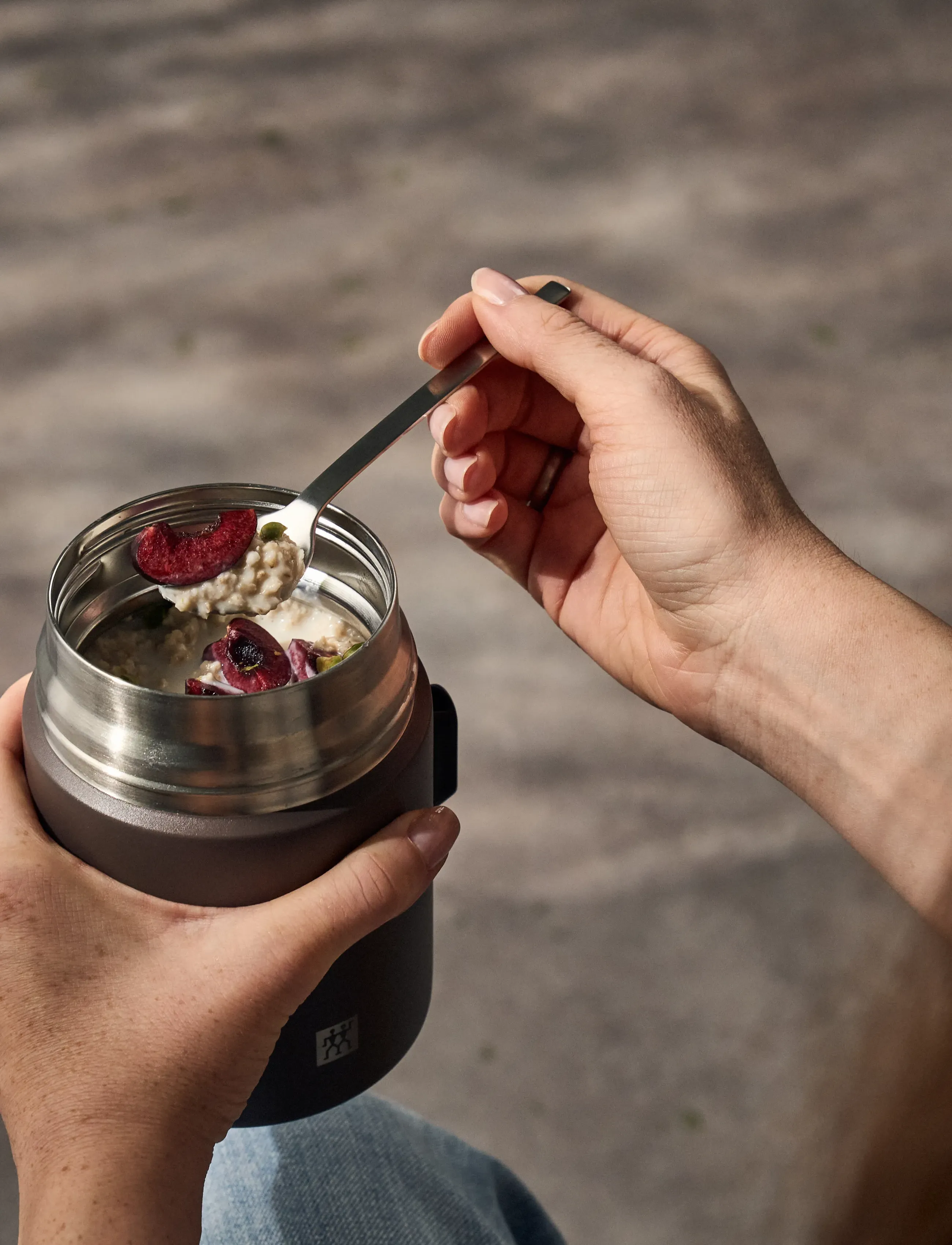 Zwilling - Food jar 600 ml, chocolate - madkasser - brown - 0