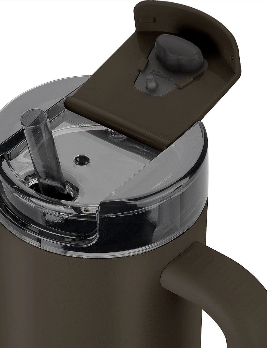 Zwilling - Thermo Straw Tumbler, 900 ml, chocolate - thermostassen - brown - 4