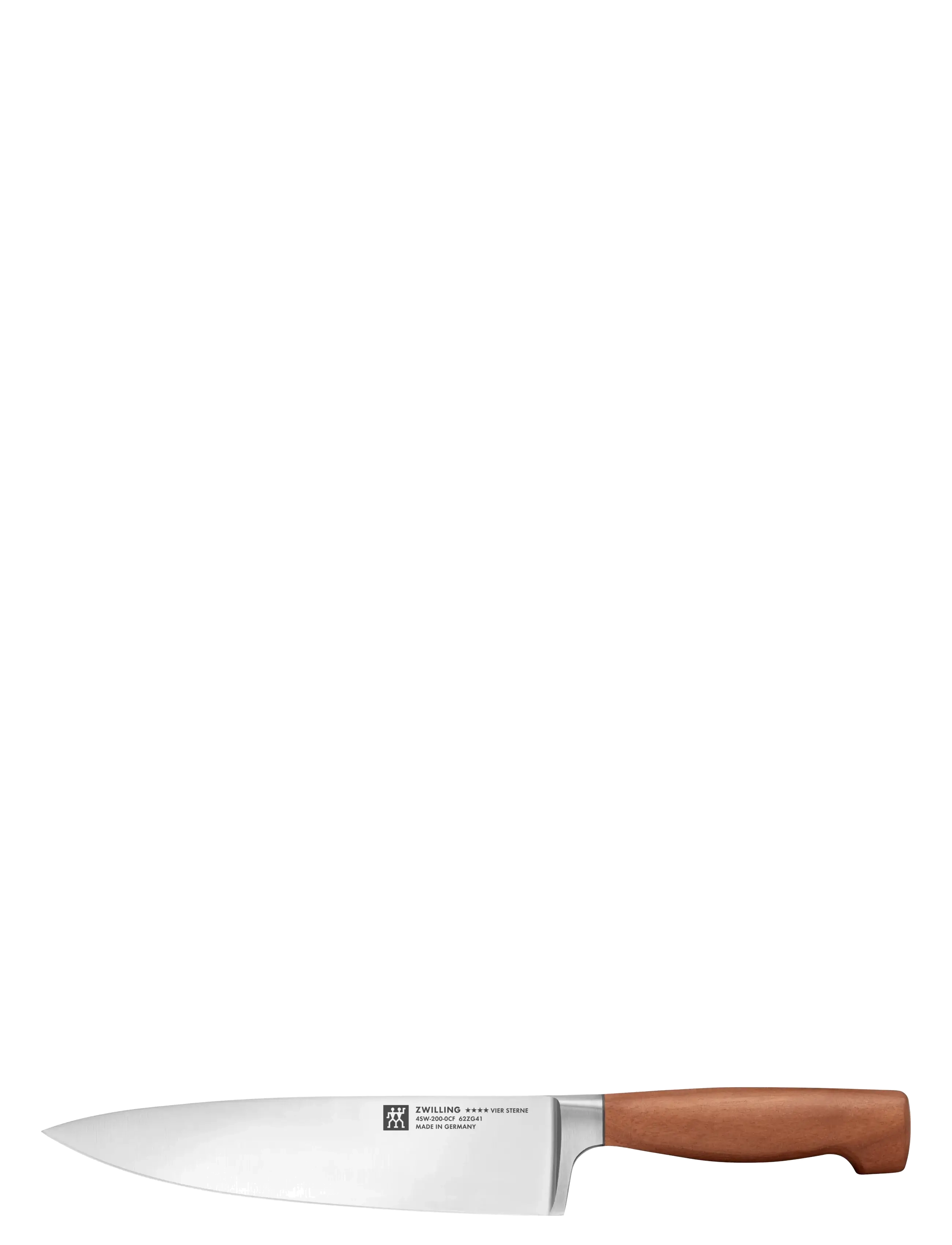 Zwilling Chef´s knife, VIER STERNE Wood, 20 cm - Zwilling - BROWN / brown