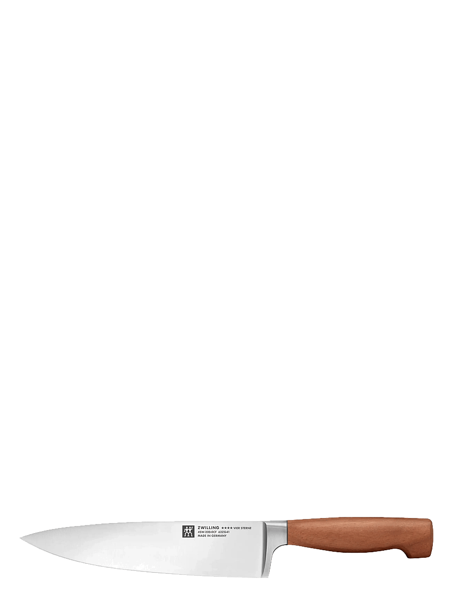 Zwilling - Chef´s knife, VIER STERNE Wood, 20 cm - kochmesser - brown - 1