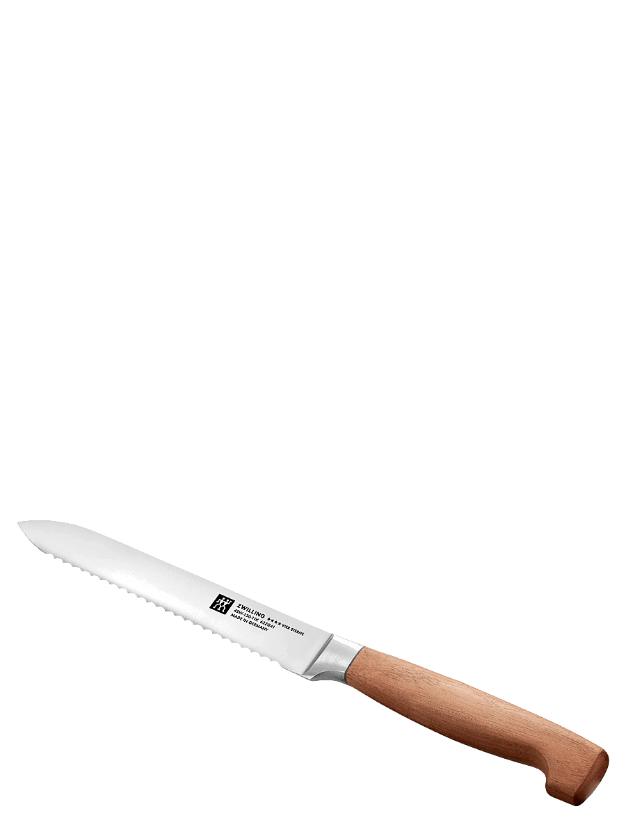 Zwilling - Utility knife, VIER STERNE Wood, 13 cm - schälmesser - brown - 2