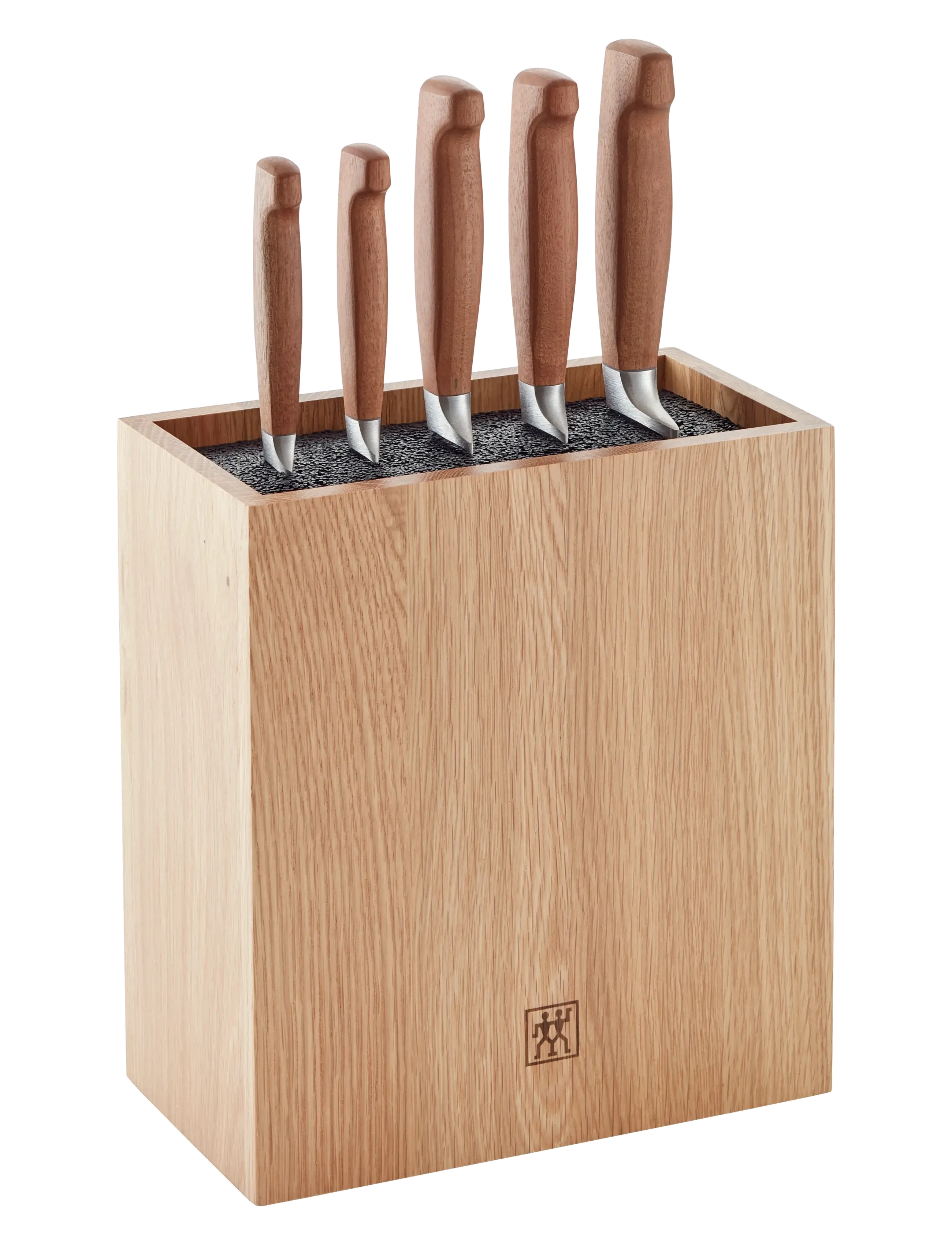 Zwilling Knife block set, VIER STERNE Wood, 6-pieces - Køkken - BROWN / brown