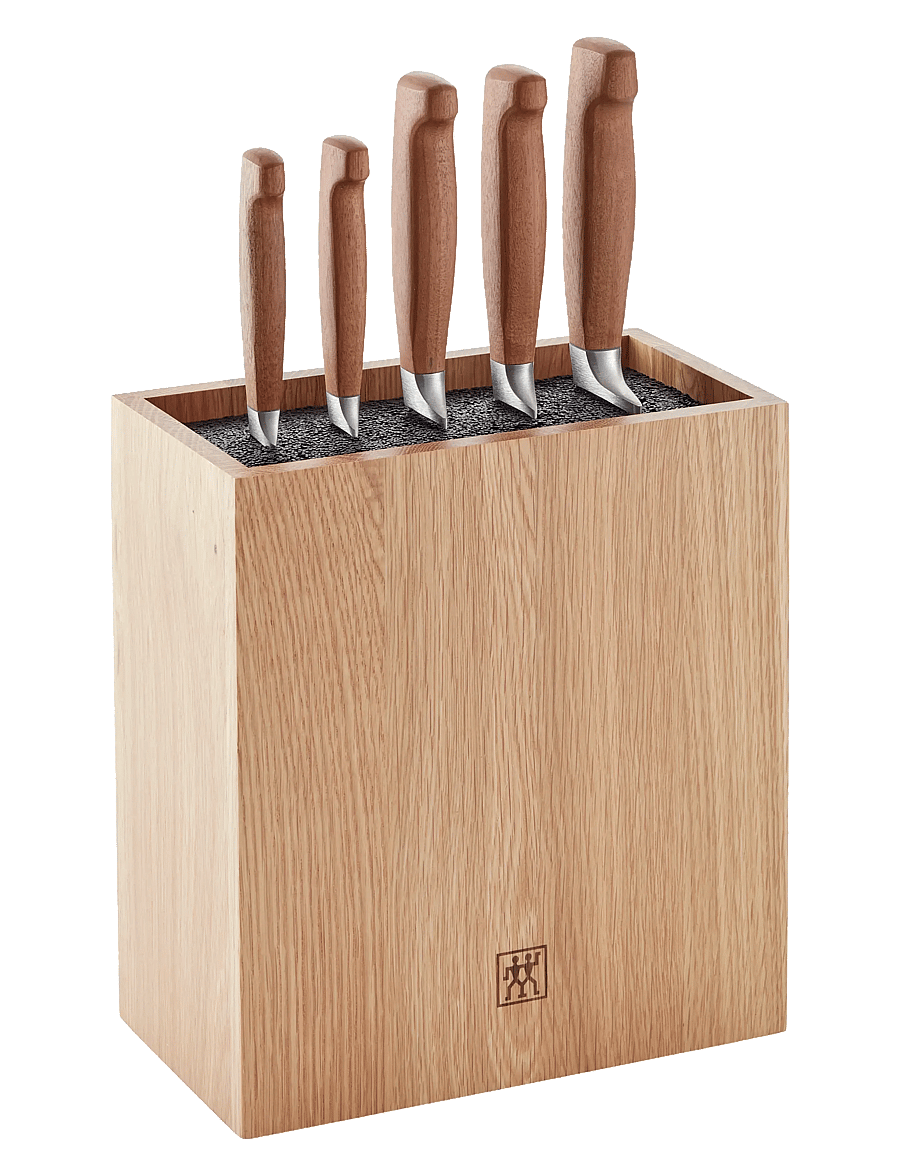 Zwilling - Knife block set, VIER STERNE Wood, 6-pieces - messersets - brown - 1