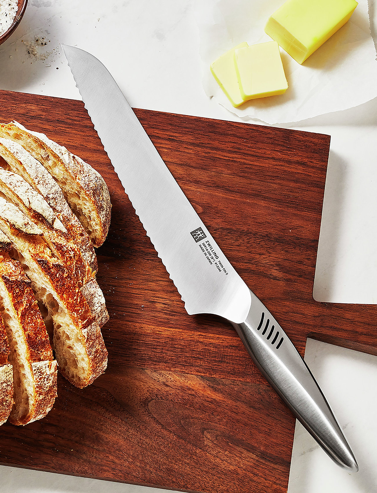 Zwilling - Bread knife - brotmesser - silver - 3