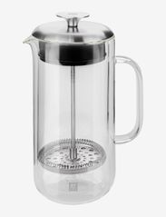 French Press - TRANSPARENT, SILVER