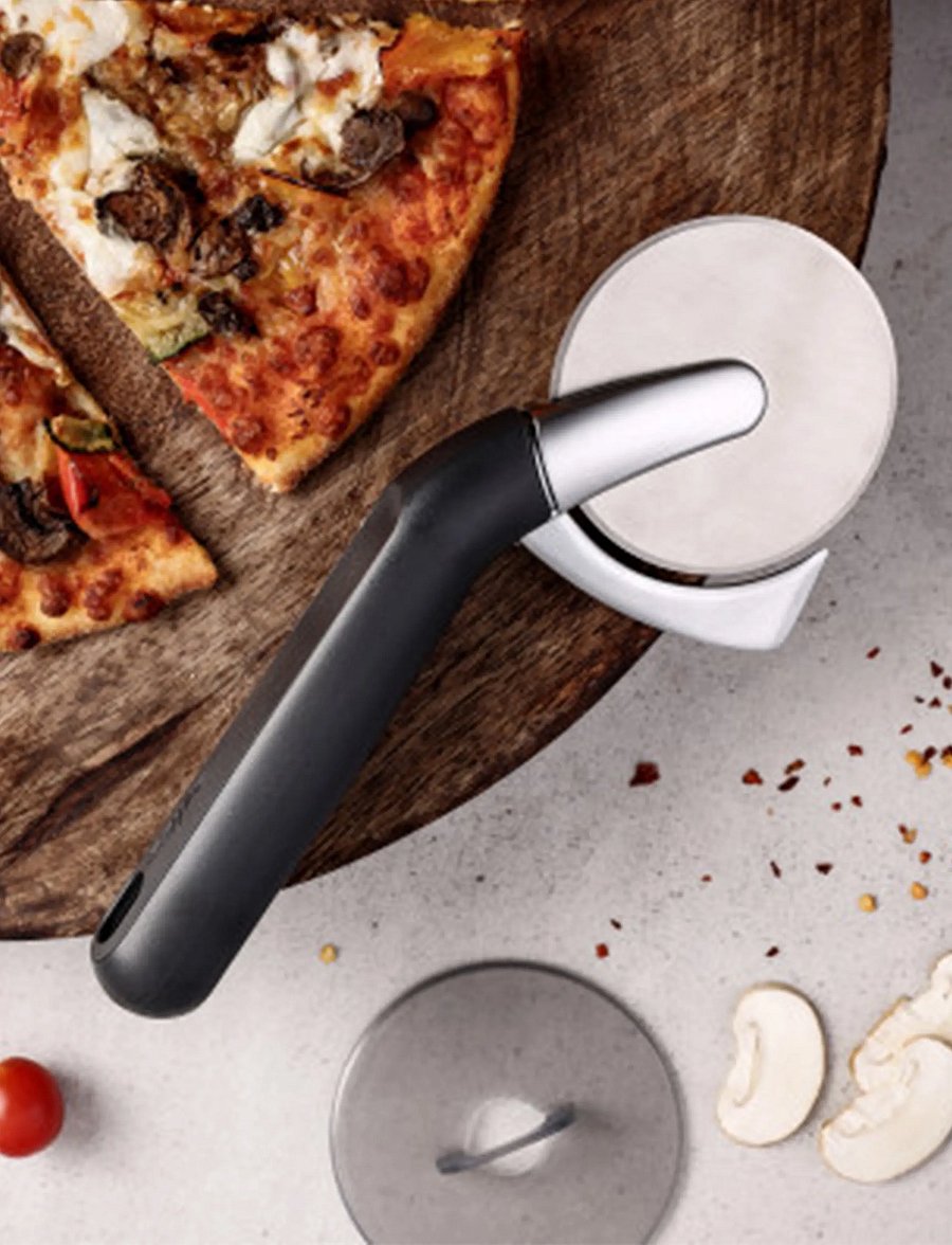 Zyliss - Pizza cutter Beluga ZYLISS® - pitsatarbed - dark gray - 0