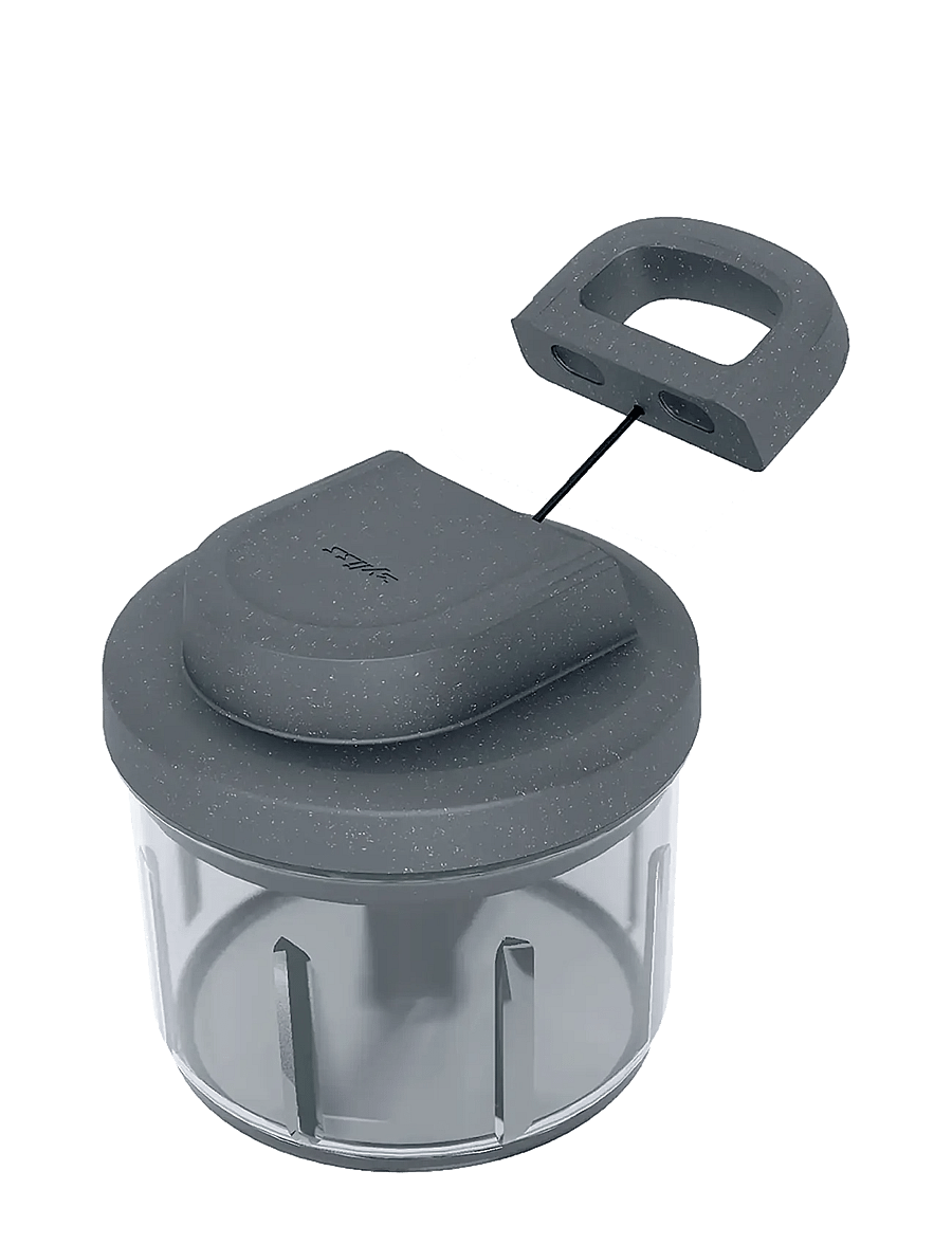 Zyliss - Easy Pull Beluga ZYLISS® Hook - dark grey - silver - clear - 0