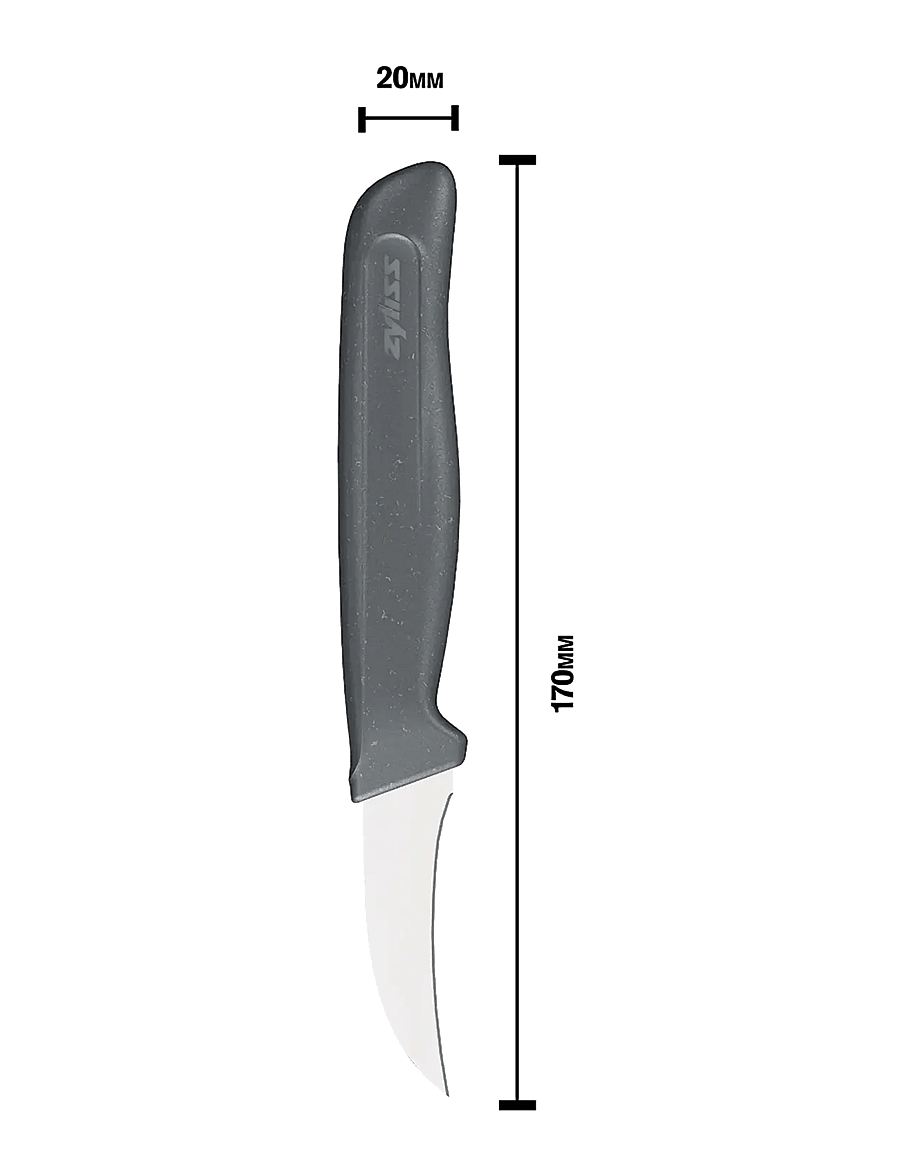 Zyliss - Paring knife 6 cm Beluga ZYLISS® - koorimisnoad - dark gray - 2