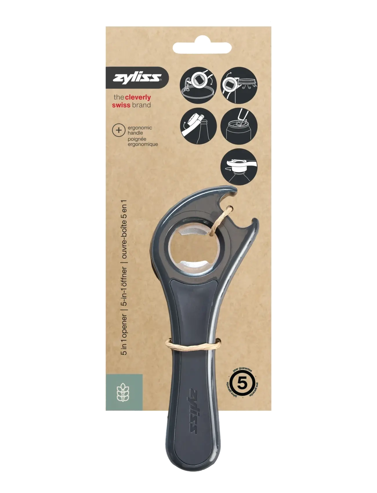 Zyliss - Multi-opener 5 way Black ZYLISS® - black - 2