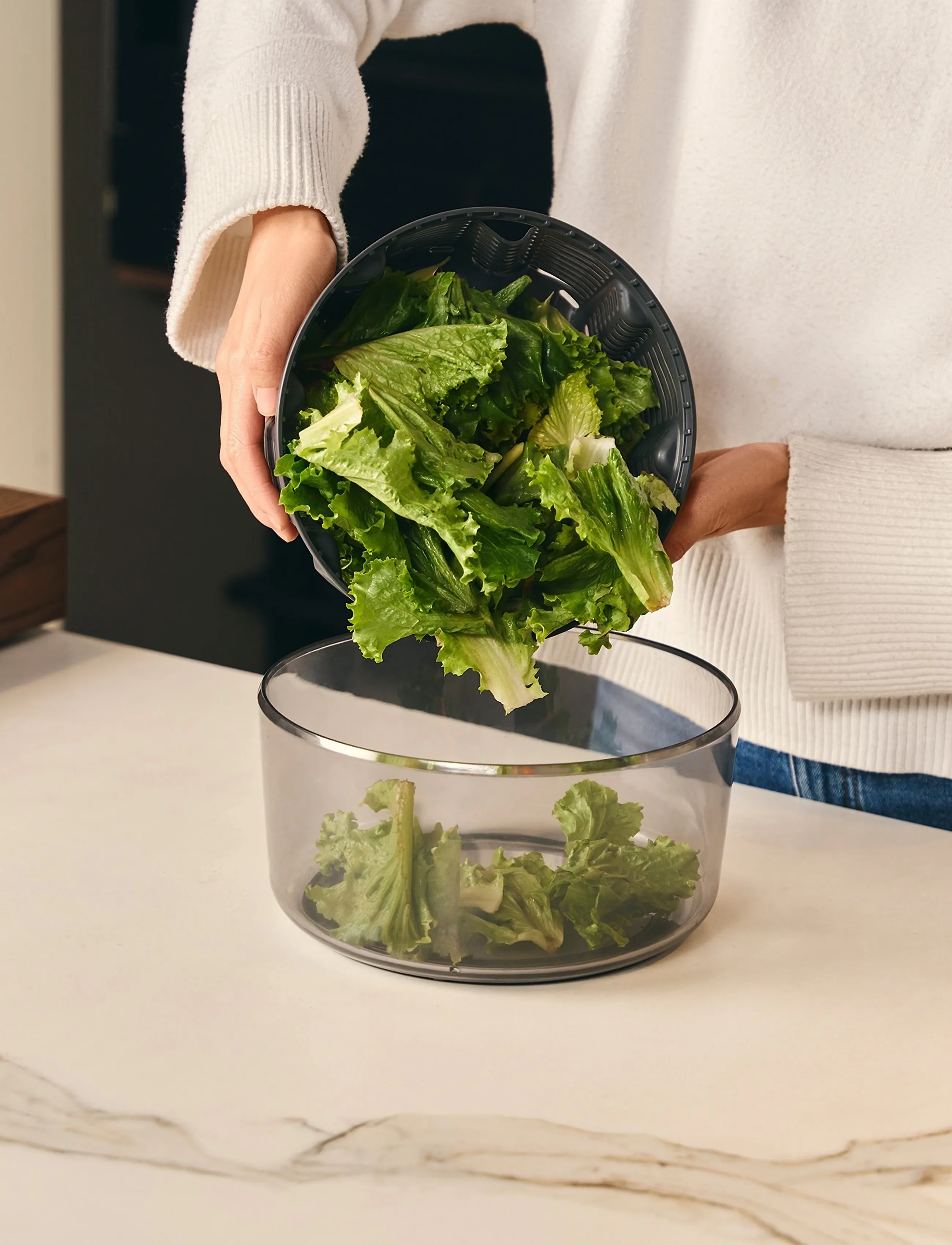 Zyliss - Salad spinner Easy Spin S Beluga ZYLISS® - dark gray - 4