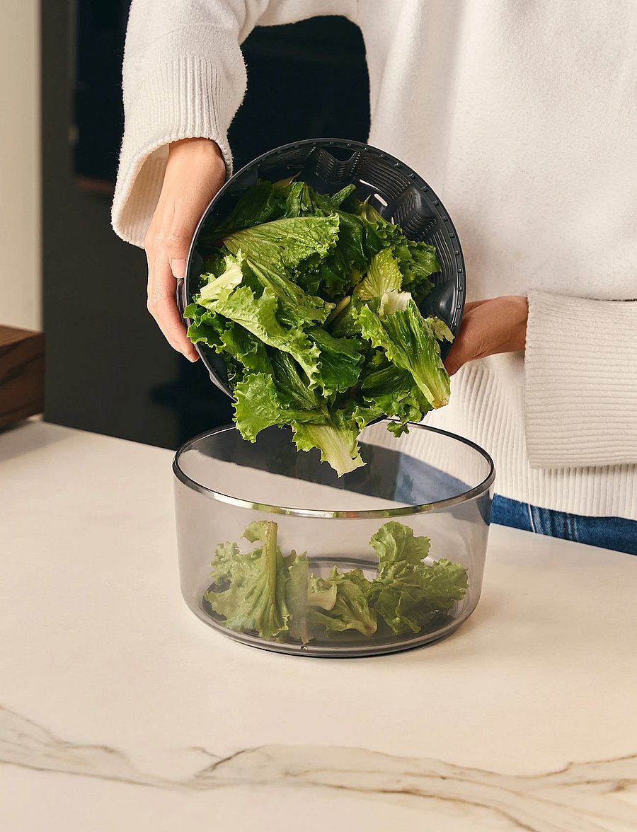 Zyliss - Salad spinner Easy Spin S Beluga ZYLISS® - muud köögiriistad - dark gray - 4