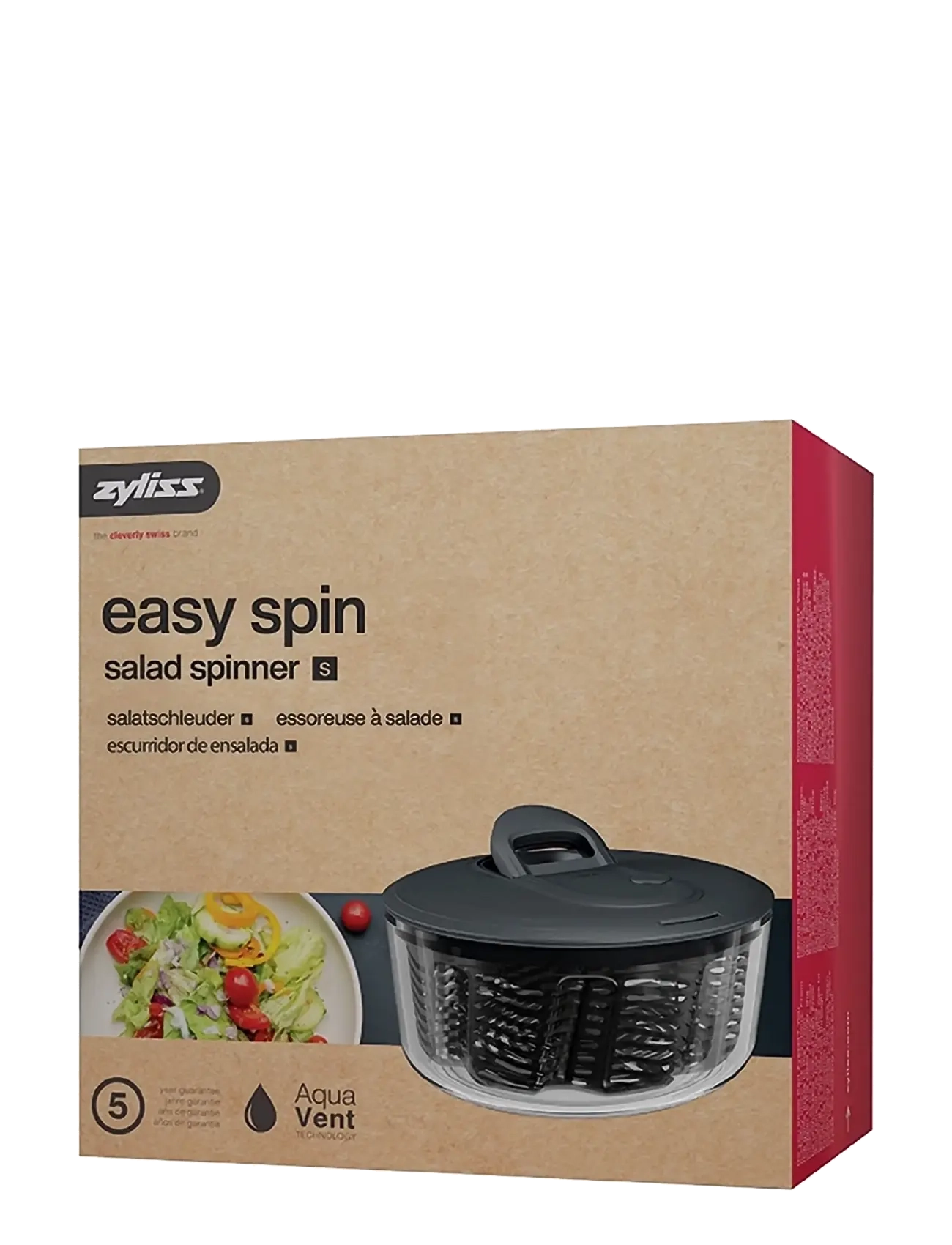 Zyliss - Salad spinner Easy Spin S Beluga ZYLISS® - dark gray - 3