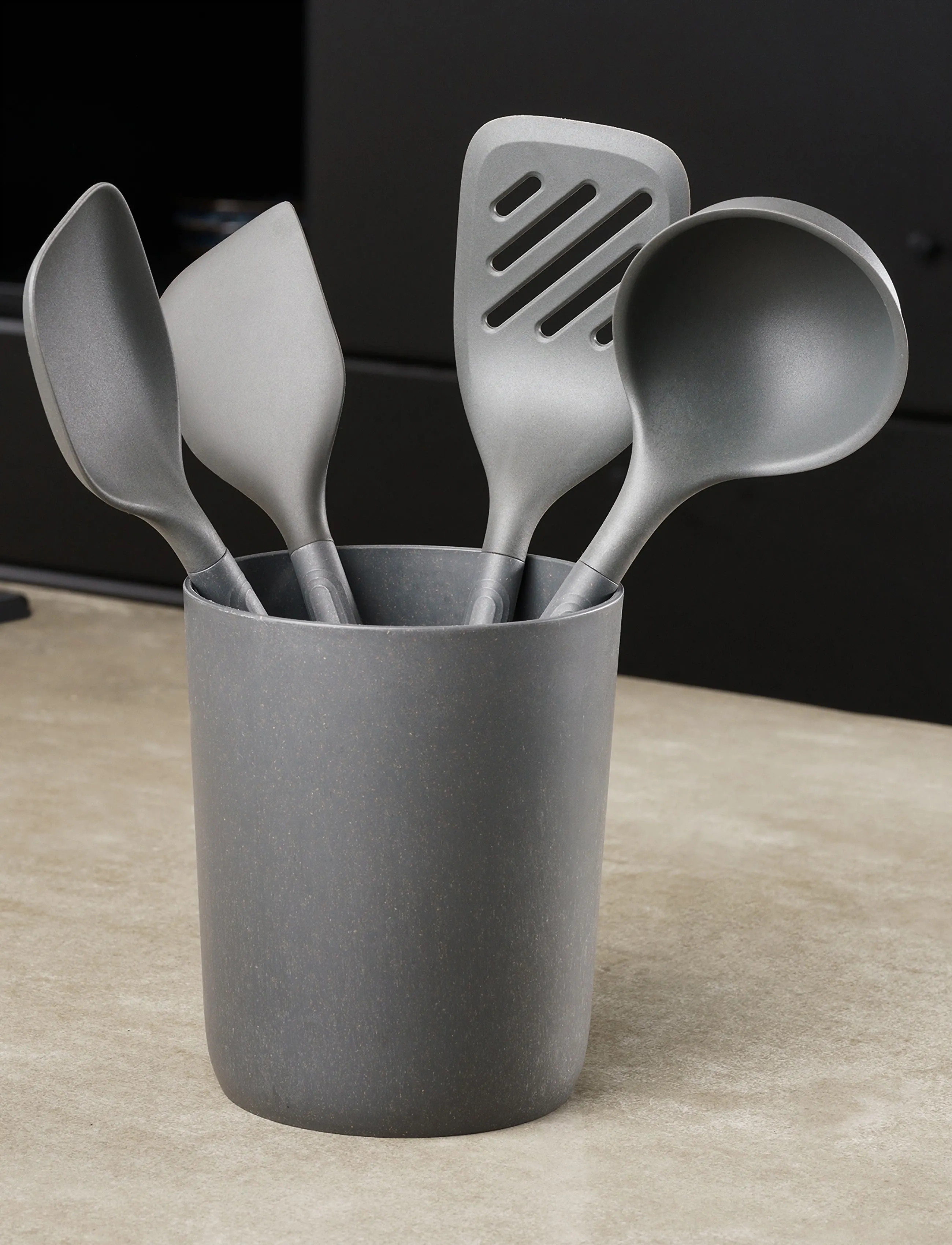 Zyliss Tool Set Set/5 Beluga Zyliss , 14X14X32.5 cm, Grey, Køkkenredskaber > Andre Køkkenredskaber, Unisex