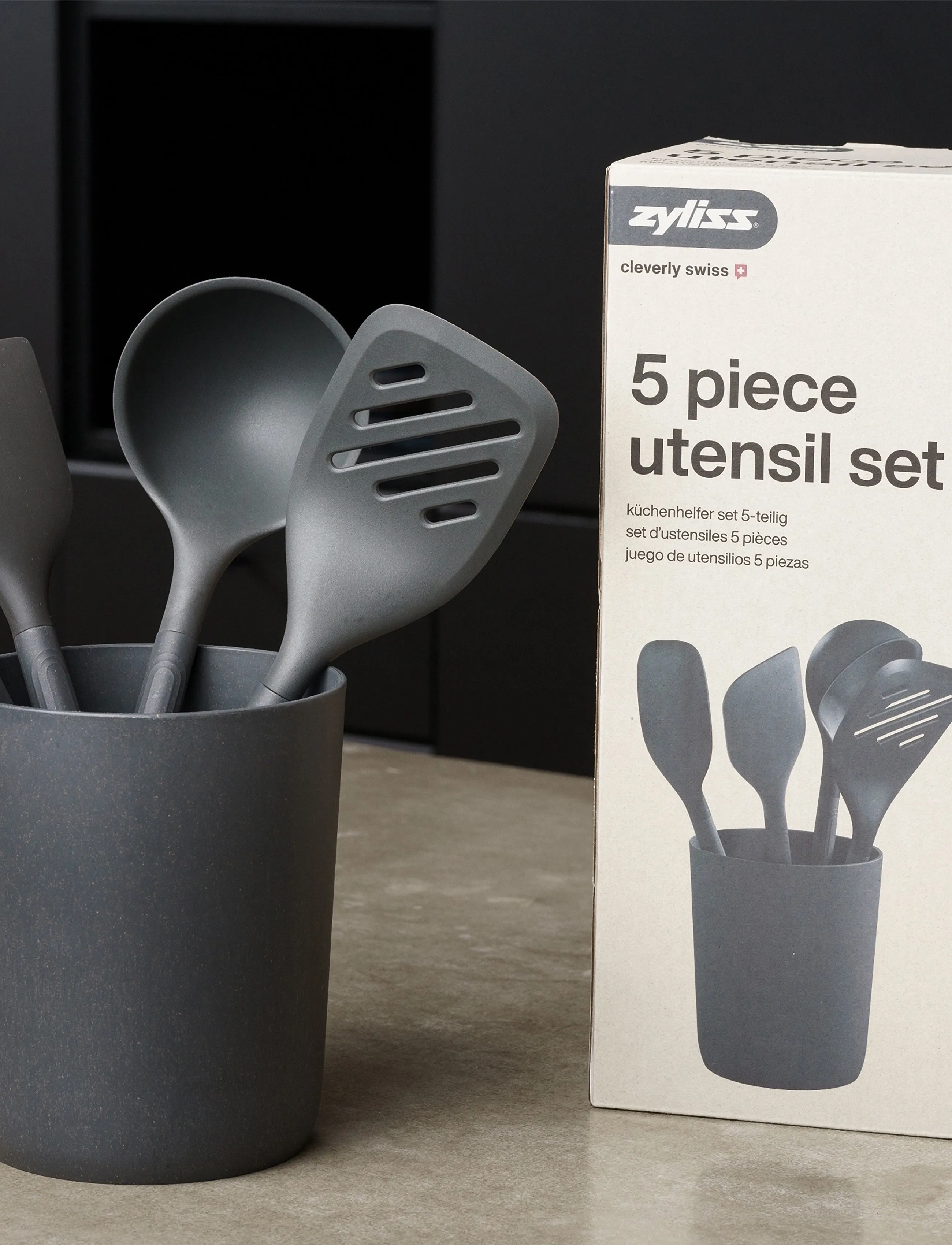 Zyliss - Tool set SET/5 Beluga ZYLISS® - Øvrige køkkenredskaber - dark blue, grey. - 2