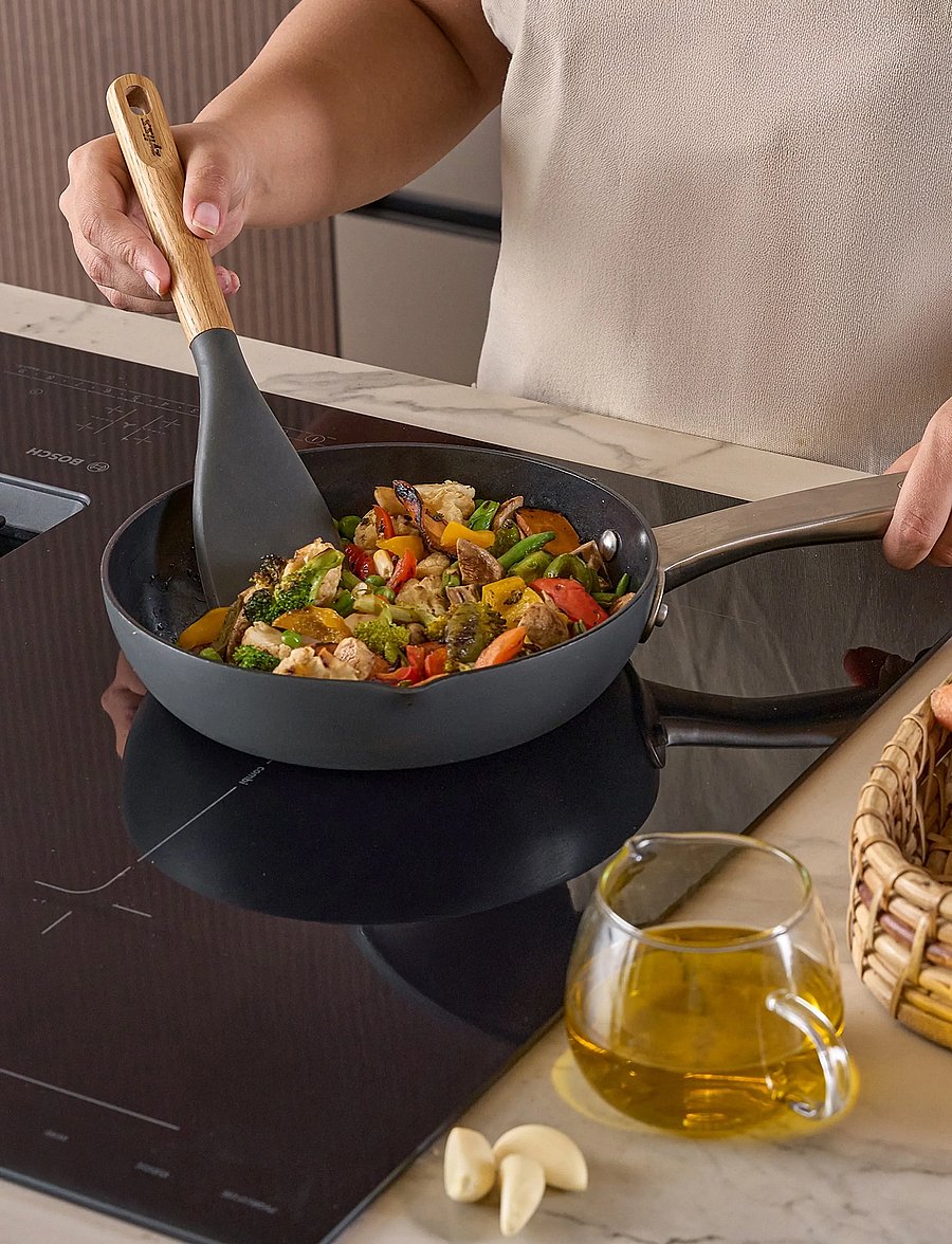 Zyliss - OAK Beluga spatula ZYLISS® - tõstelusikad ja spaatlid - grey - wood - 5