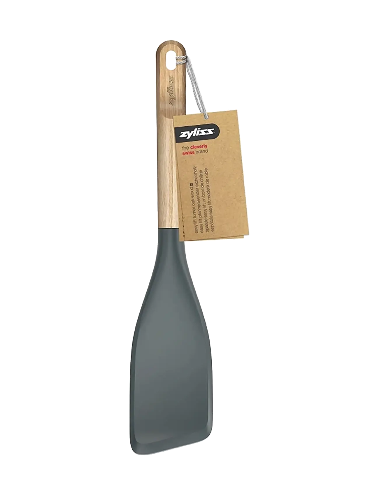 Zyliss - OAK Beluga spatula ZYLISS® - stegepaletter & stegegafler - grey - wood - 2