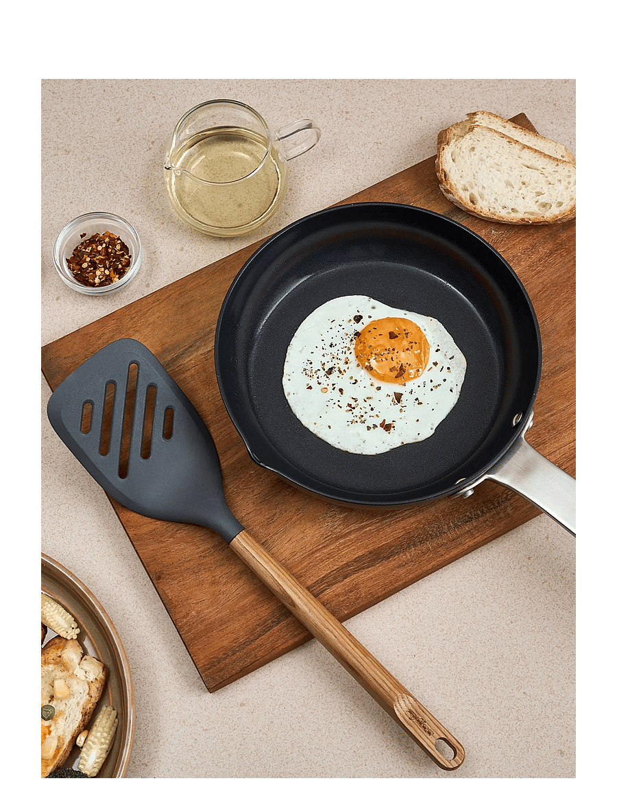 Zyliss - Slotted spatula OAK Beluga ZYLISS® - tõstelusikad ja spaatlid - grey - wood - 5
