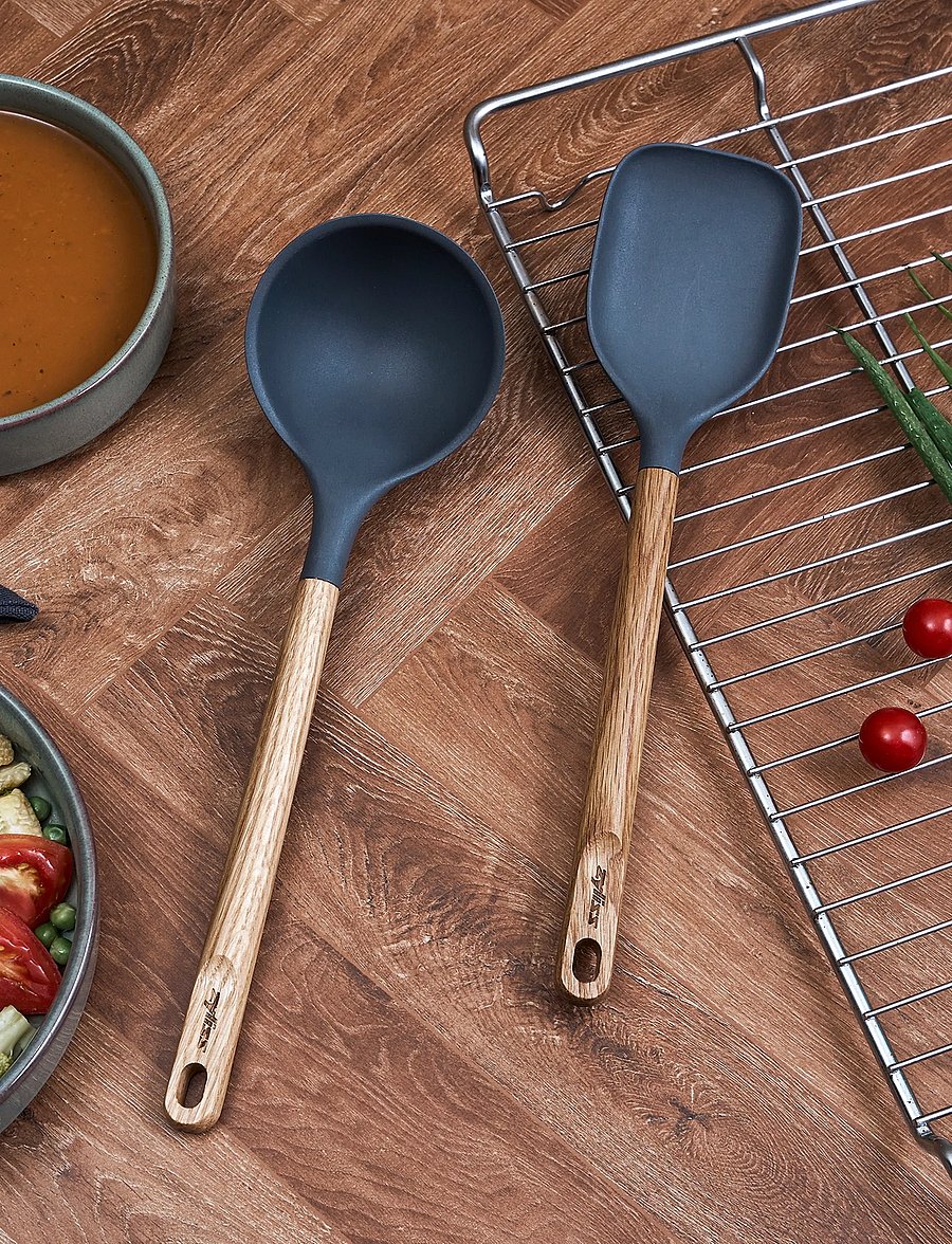 Zyliss - Soup ladle OAK Beluga ZYLISS® - lusikad, kulbid ja pannilusikad - grey - wood - 2