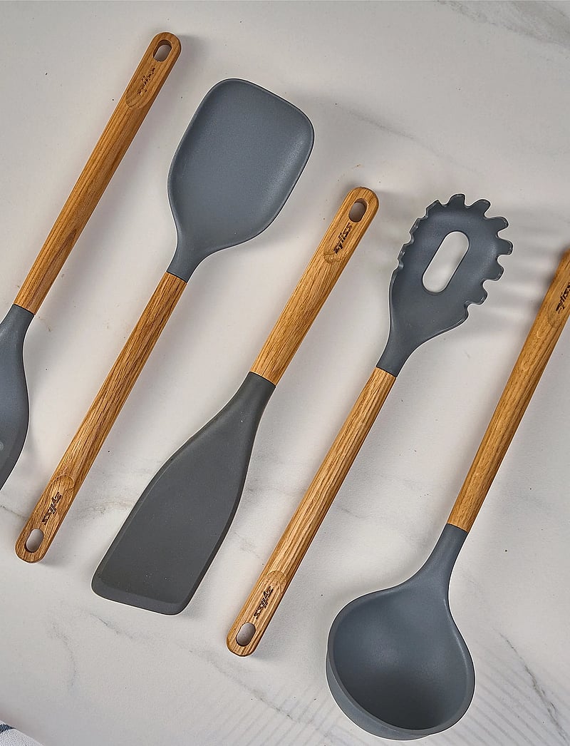 Zyliss - Spaghetti spoon OAK Beluga ZYLISS® - lusikad, kulbid ja pannilusikad - grey - wood - 3