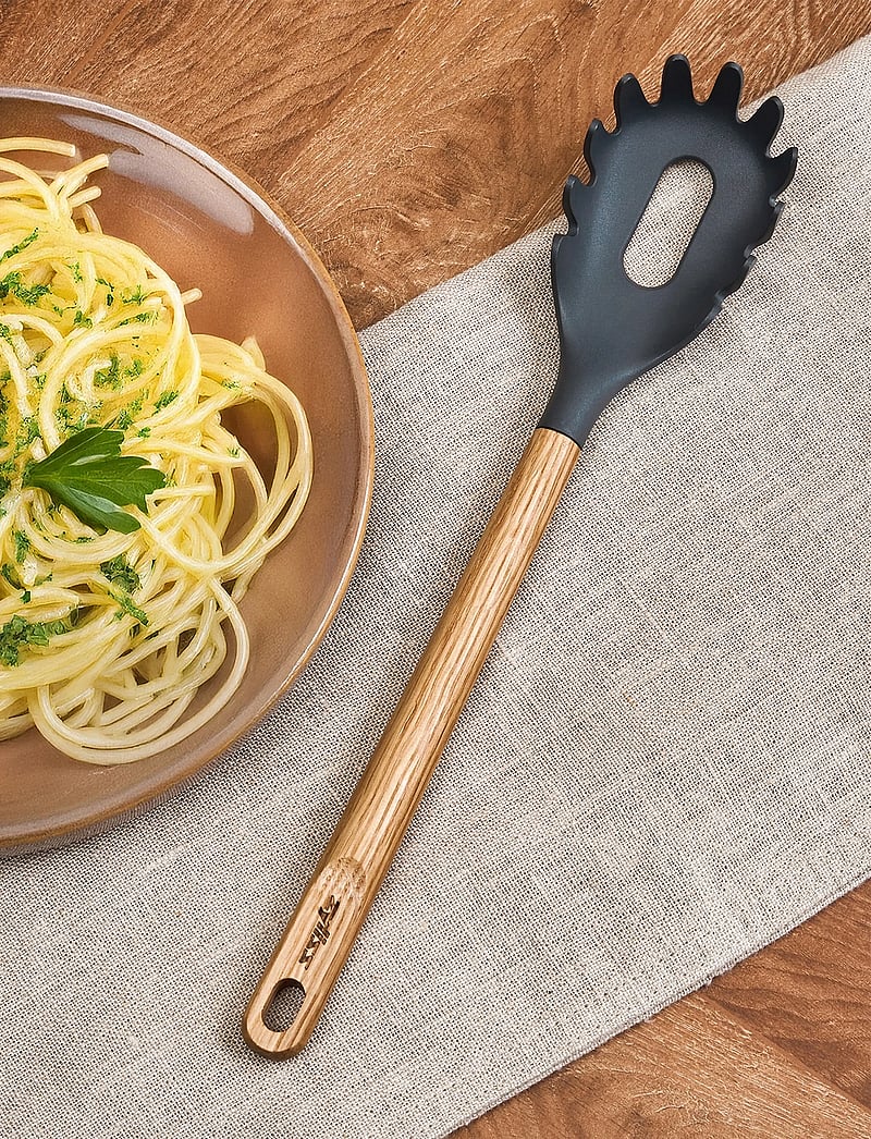 Zyliss - Spaghetti spoon OAK Beluga ZYLISS® - lusikad, kulbid ja pannilusikad - grey - wood - 5
