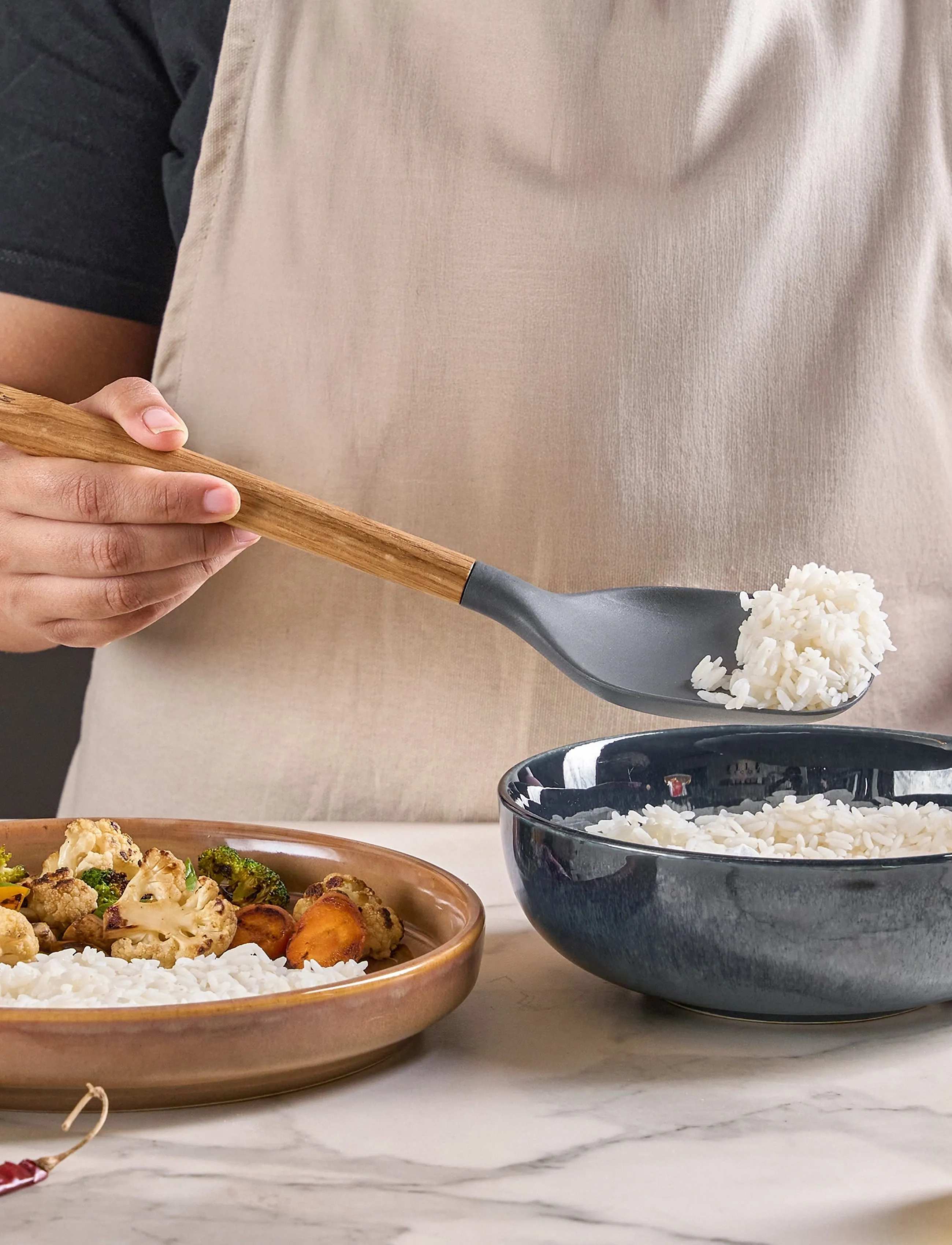 Zyliss - Chef's spoon OAK Beluga ZYLISS® - lusikad, kulbid ja pannilusikad - grey - wood - 2