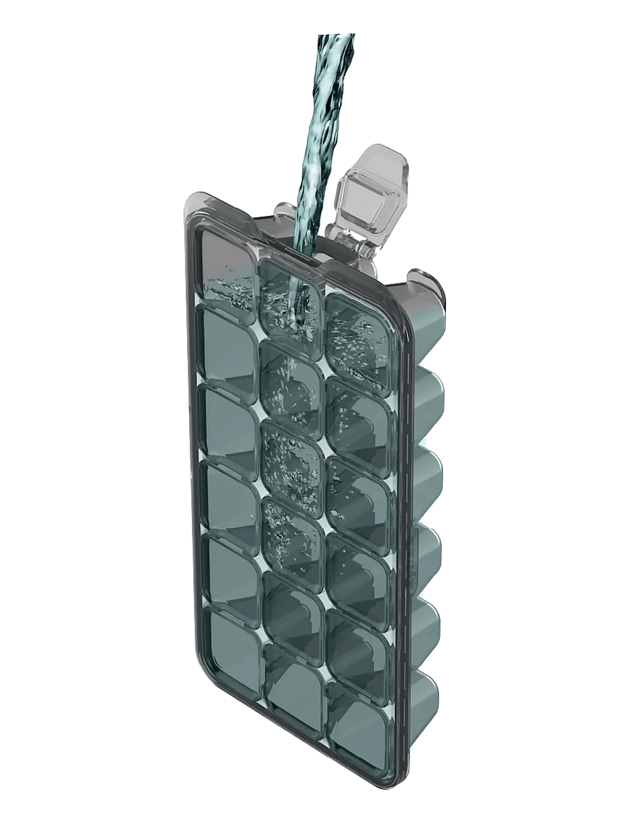 Zyliss - Ice Cube Tray with lid Classic Beluga ZYLISS® - grey - 2